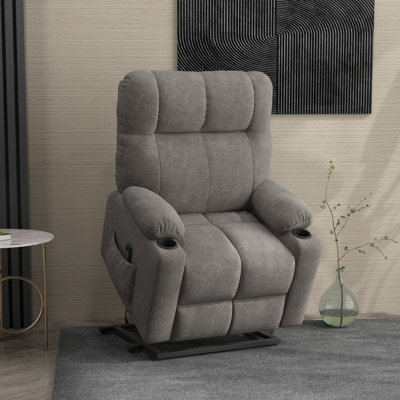 Munsell Power Lift Chair Recliner for Elderly Velvet Wide Seat