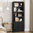Tall Bookcase, Wooden 6 Shelf Bookshelves-1117535550