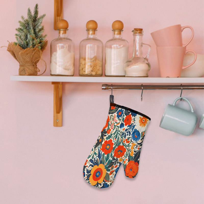 Couvre-lit en coton Vibrant Petals