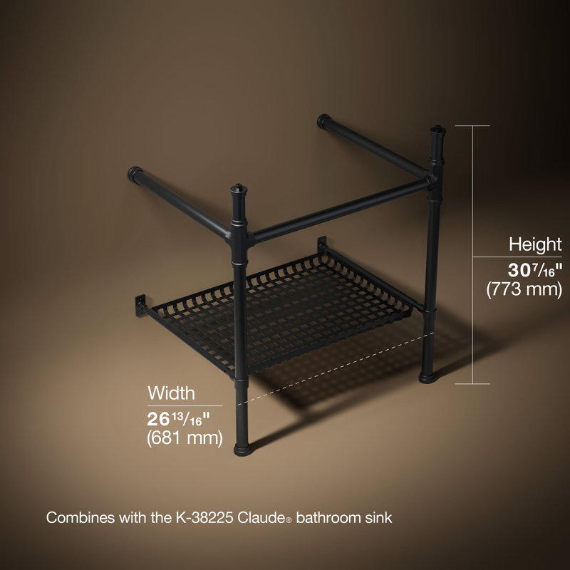 Console Claude par Studio McGee, Noir mat