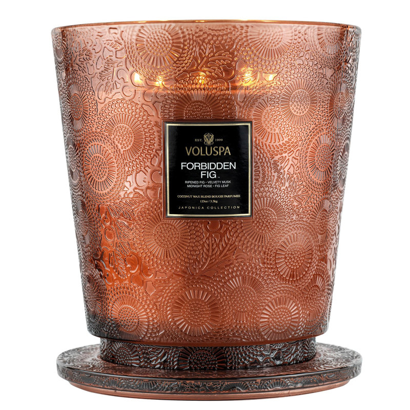 Forbidden Fig 5 Wick Hearth Candle