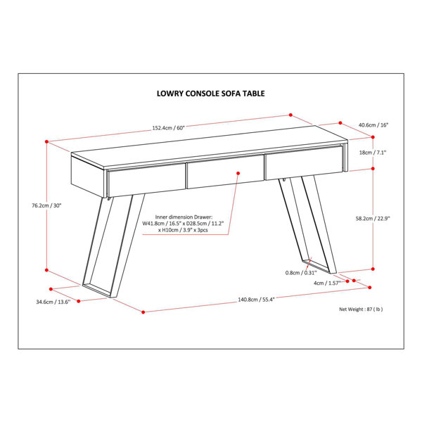 Product Dimensions