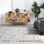 Tapis géométrique Akia pour salon, chambre, salle à manger et cuisine, gris clair-1119807497
