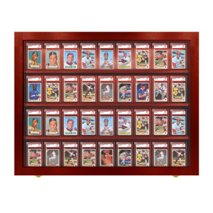 Présentoir à cartes de sport PENNZONI, pour 36 cartes de jeu et de sport classées PSA