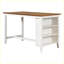 Ensemble de table de bar en bois rustique 5 pièces avec 4 chaises-69674094-69674095