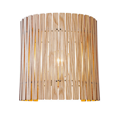 Kerflights Wood Kerf Sconce Light - S2