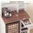 Mini Fridge Cabinet with Wine Glass Rack, Bar Cabinet with Adjustable Shelf and Drawer for Kitchen, Living Room-2057383636
