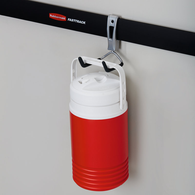 Aluminum Wall Mounted Utility Hook Set for Garage Storage