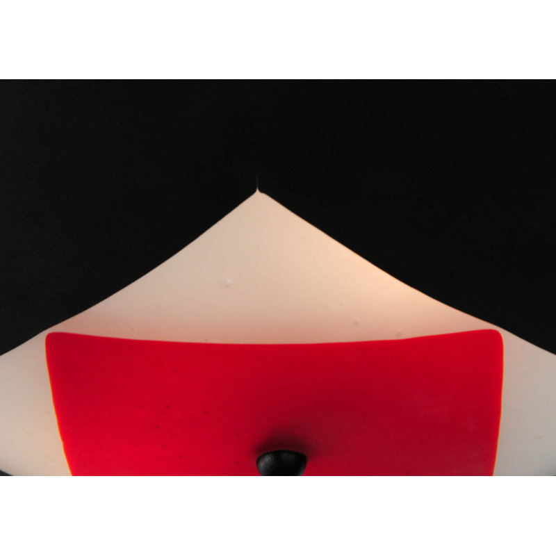 Glass Semi Flush Mount