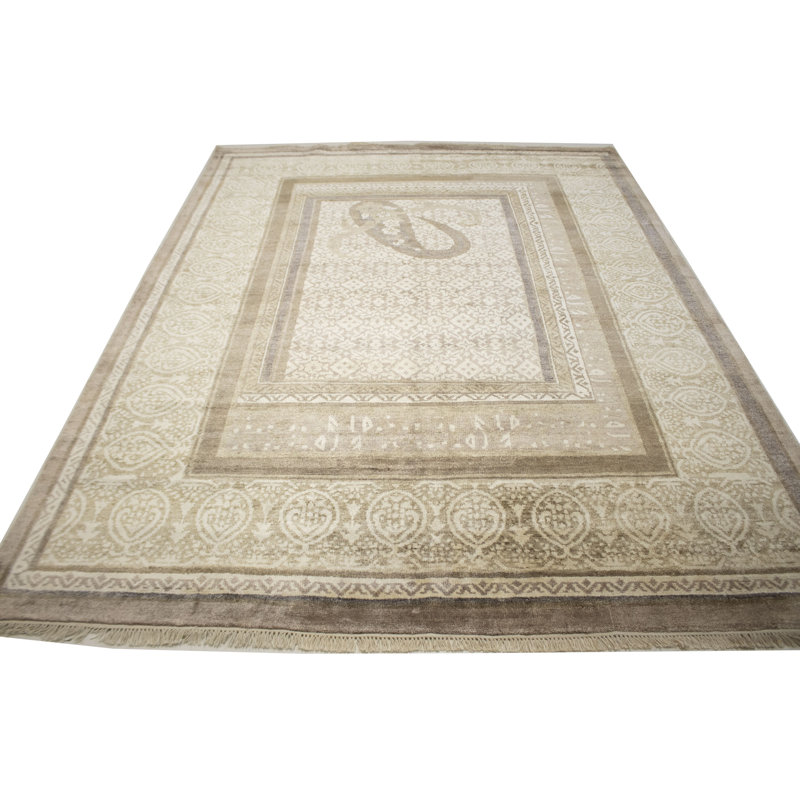 Tapis oriental crème 8 x 10