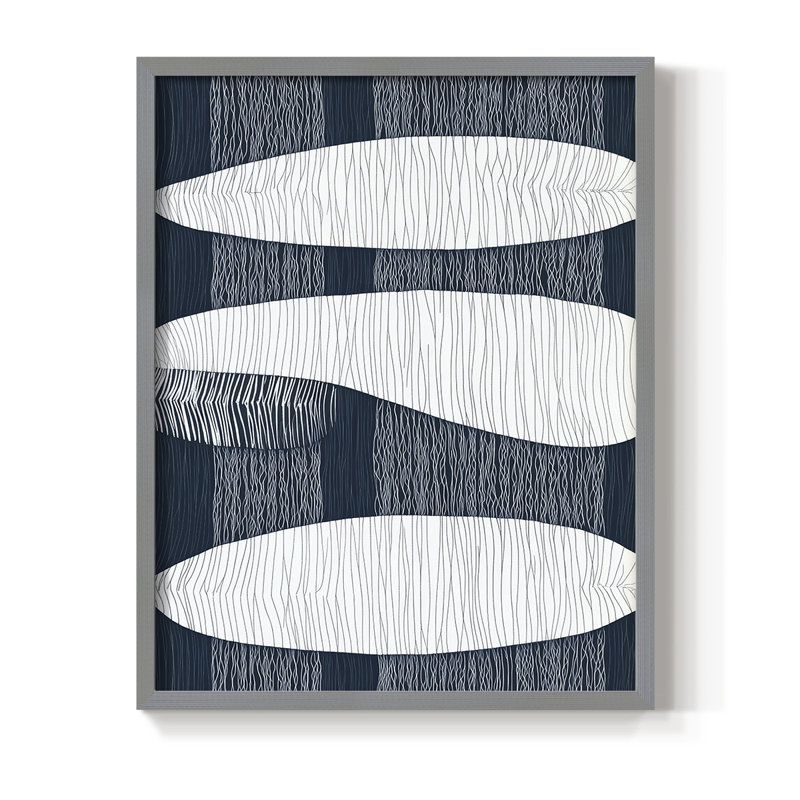 " ABSTRACT Series DCCXLVII " by J Paul, Gray, 11" H x 9" W