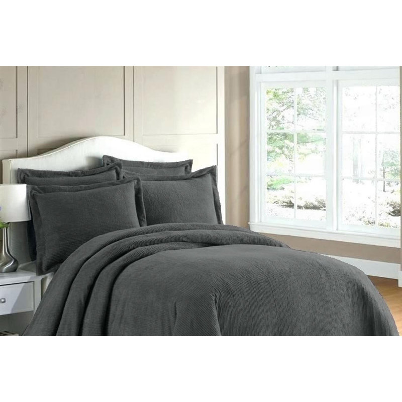 Despres Cotton Striped Duvet Cover Set with Pillowcases Included, Double Duvet Cover - 2 Standard Pillowcases