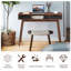 Grimaud Solid Wood Base Computer Desk