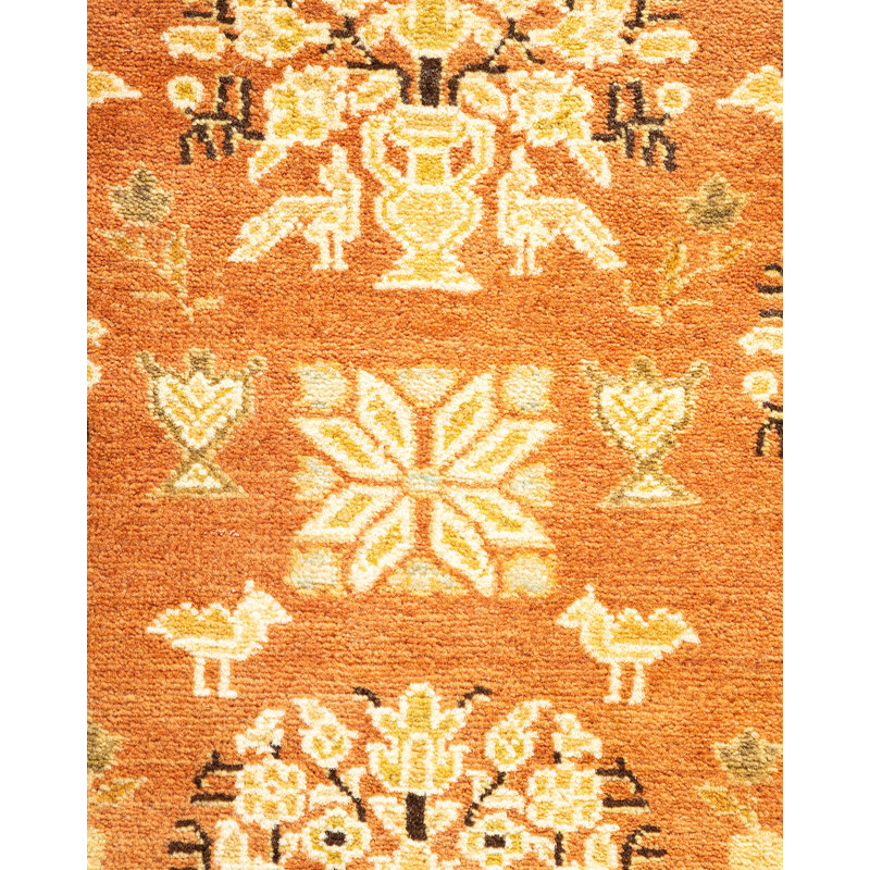 Classic One-of-a-Kind 8' 1" X 8' 9" Hand Knotted Area Rug