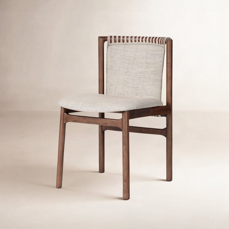 Boman Dining Chair, Alcala Wheat, Sienna Brown