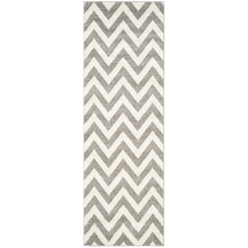 Sharpay Chevron Hand Woven Area Rug, Runner 69 x 213 cm