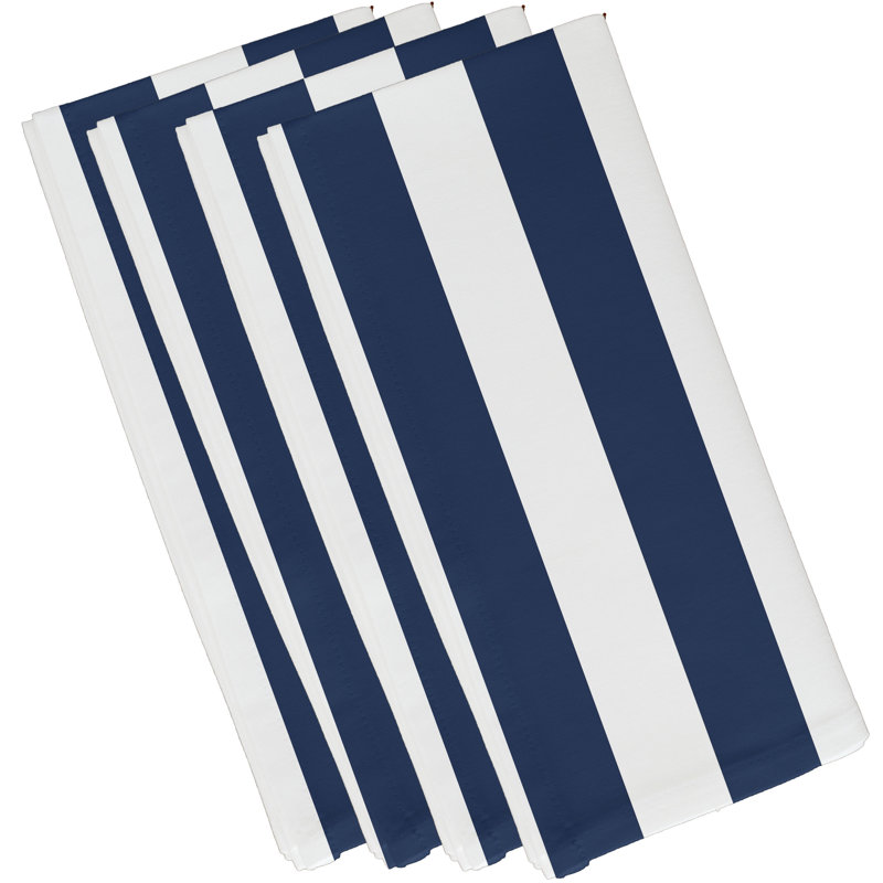 Ensemble de serviettes 4 pièces Aksel, Bleu marine