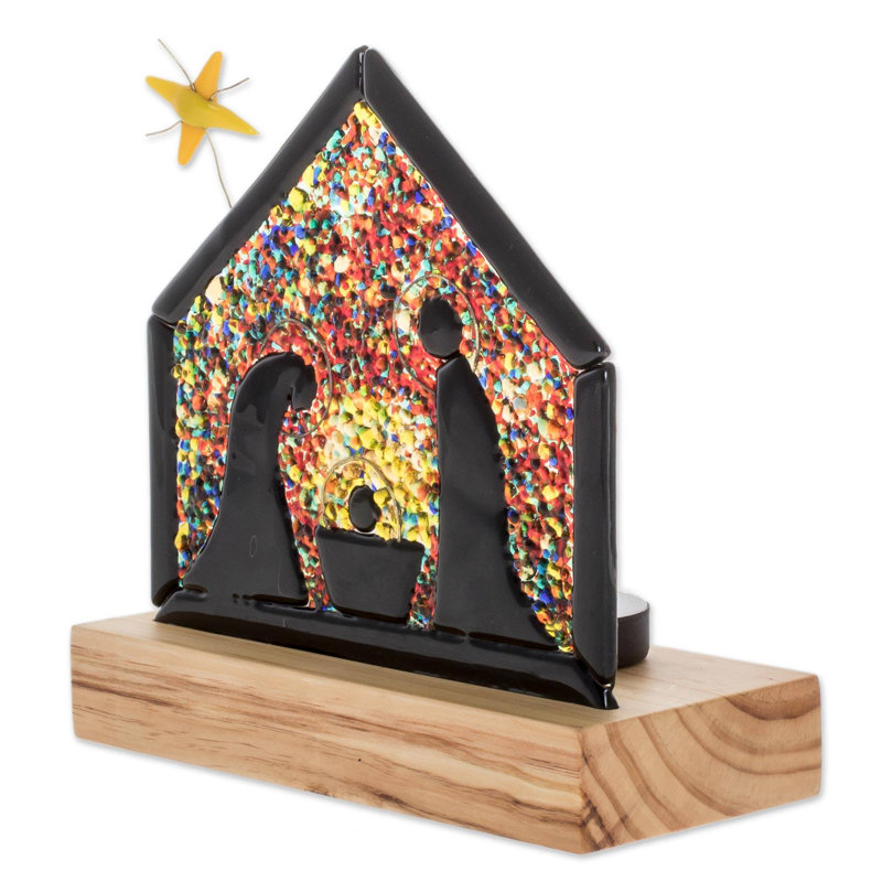 Sculpture crèche light of love