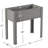 Altona Raised Wooden Planter Box 31X31x16 Inch With Legs, For Outdoor Plant Growth - Stable And Secure Elevated Garden Plants, Flowers, Fruits, Veggies, Herbs Heat--121599929-121599932
