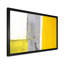 «Gray and Yellow Colorfields», reproduction de cadre photo sur toile-1788690537-1788690542