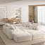 Canapé modulaire surdimensionné Modern