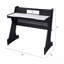 Bureau de jeu noir et blanc