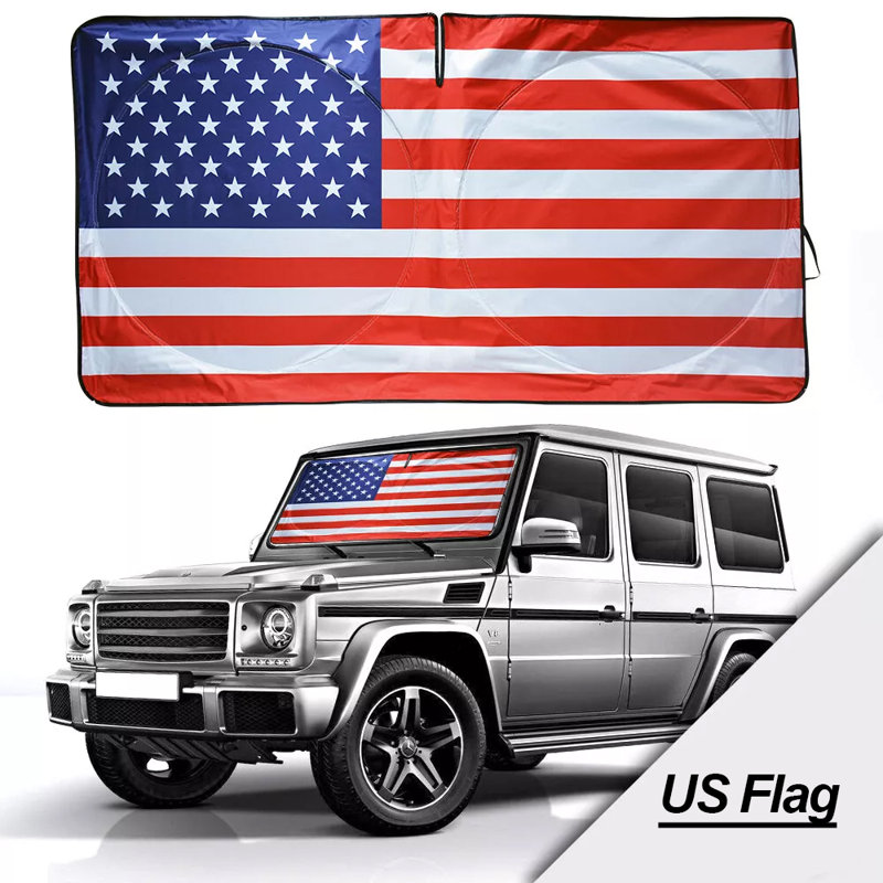 Car Front Window Windshield Sun Shade Foldable Shield Cover Visor UV-Block