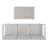 Karah Aluminum Outdoor 3 Seater Sofa and Coffee Table Patio Set-98387490