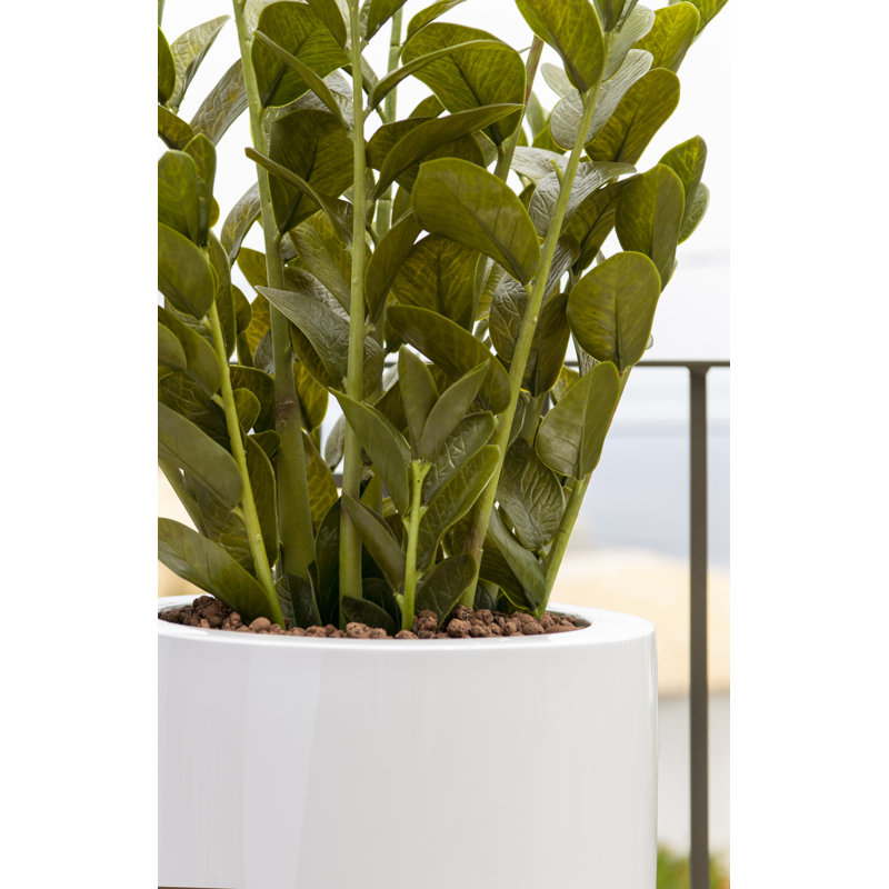Round Fiberstone Planter