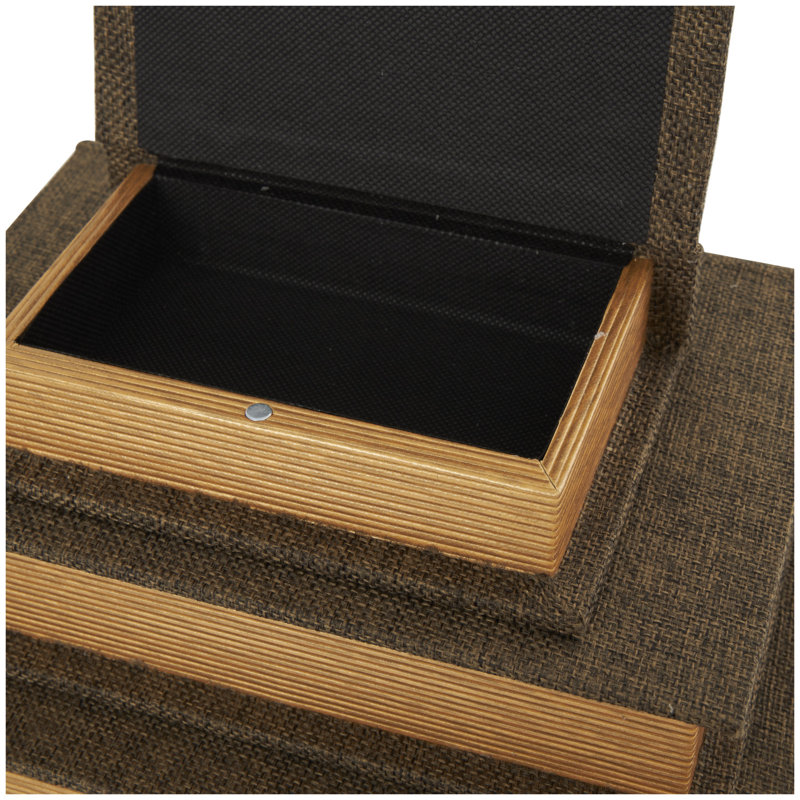 Ensemble 4 pièces, Brun foncé