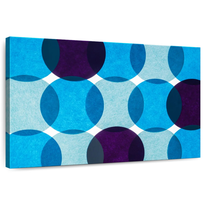 Cercle abstrait Avery, H 8 po x l 12 po