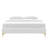 Sutton Performance Velvet Bed Frame-228178906-195014836
