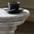 Esparquy Marble Top End Table