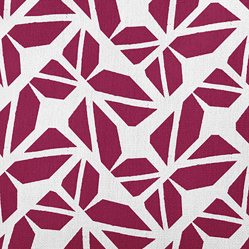 Housse et insert de coussin rectangulaire en polyester pour l'intérieur et l'extérieur par E by Design, Prune
