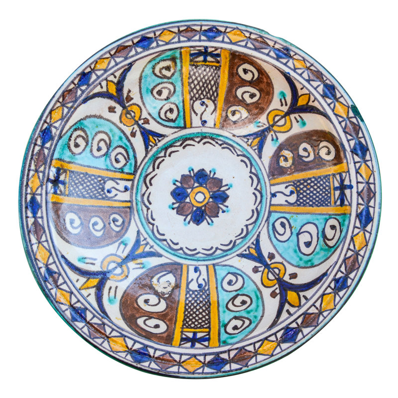Handmade Ceramic Decorative Plate