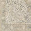 Tapis oriental taupe / crème lavable à la machine Weir-70927092