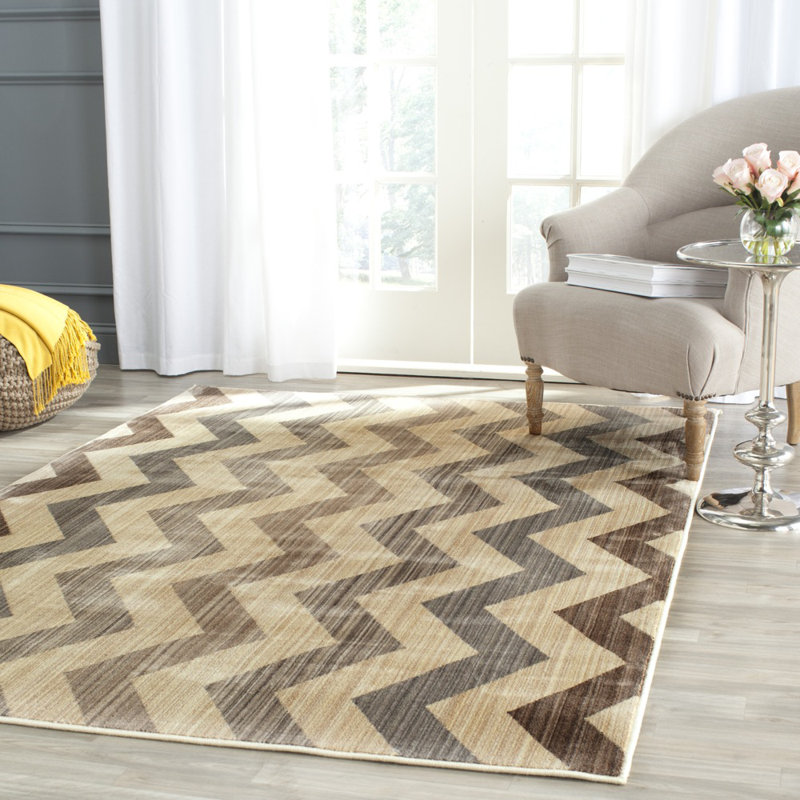 Tapis Sarabia Infinity Performance Chevron, Rectangle 4 pi x 6 pi