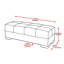 Causeuse convertible avec rangement Primenest Nimbusflow
