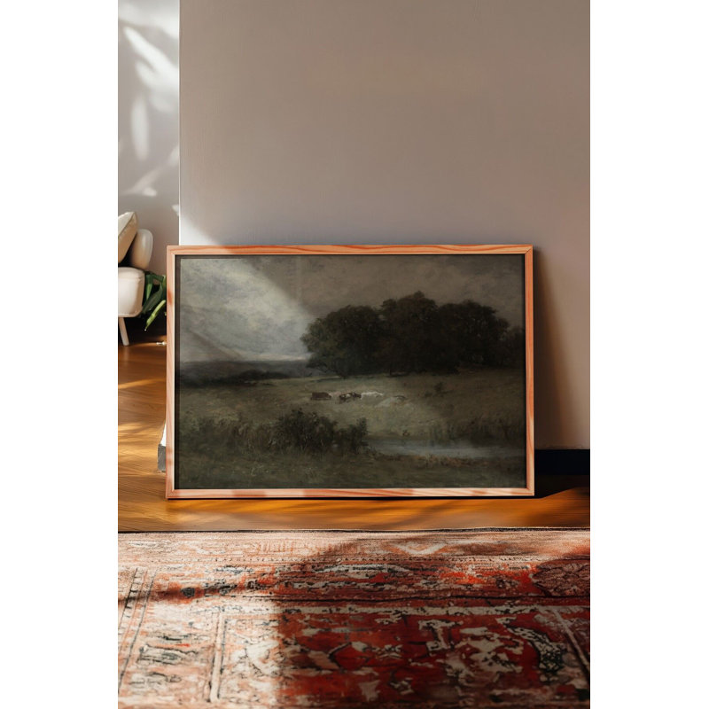 Peinture décorative encadrée