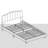 3-Piece Bedroom Set: Queen Bed Frame With Headboard And 2 Nightstands – Rustic Charm