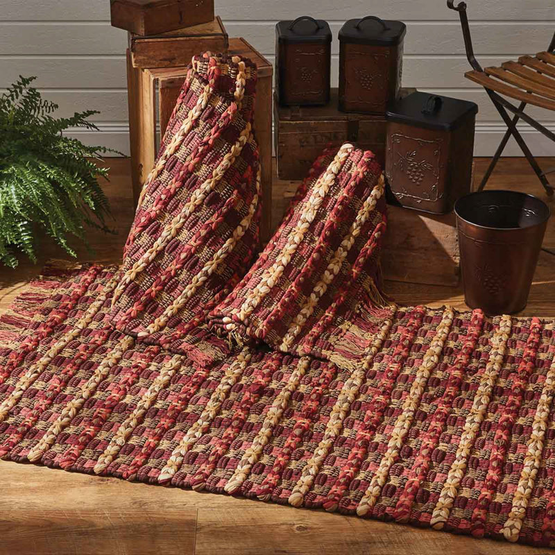Tapis Kennebec Chindi Union, Tapis de couloir 2 pi x 6 pi