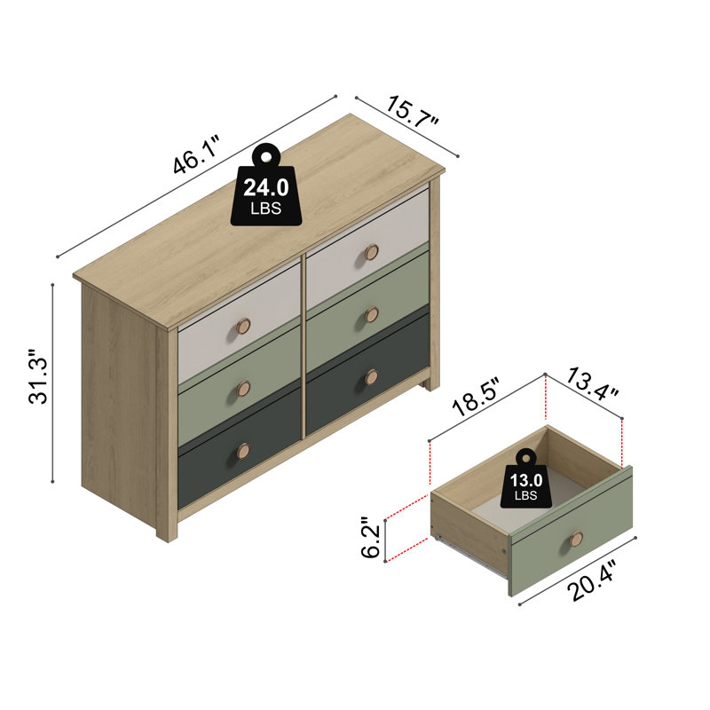 Patton Transitional 2 Piece Bedroom Set