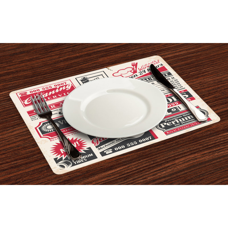 Jayden News Magazine Placemat