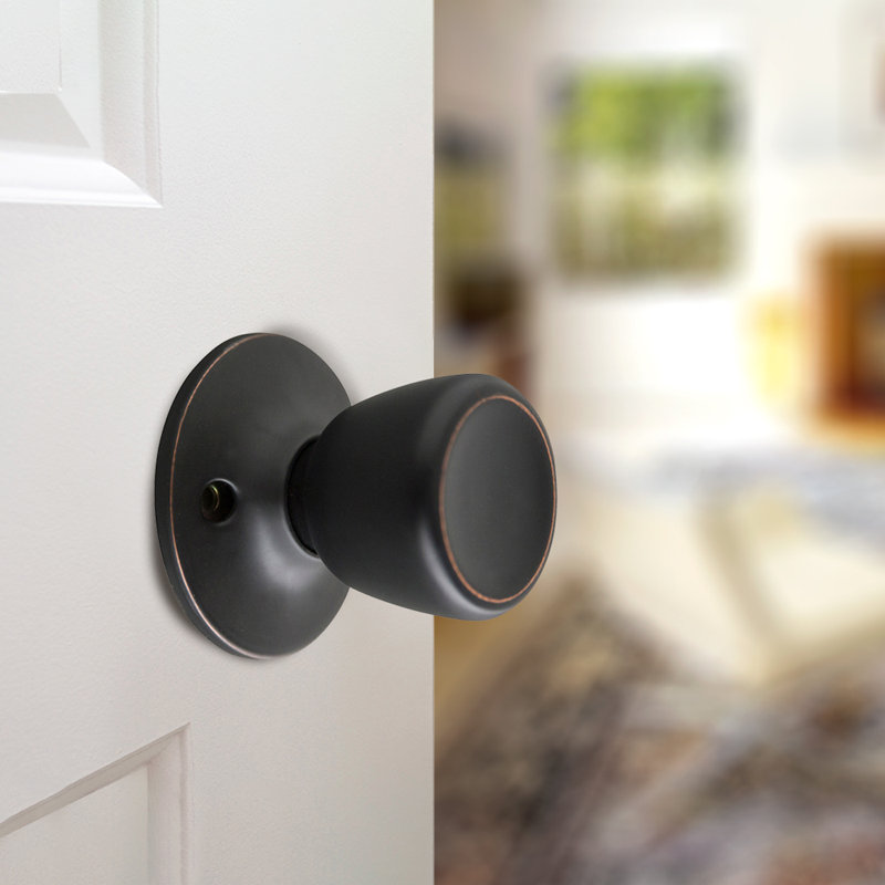 Terrace Dummy Door Knob, Oil Rubbed Bronze