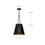 Luminaire suspendu simple 1 lumière Tindra-66310729-66310728