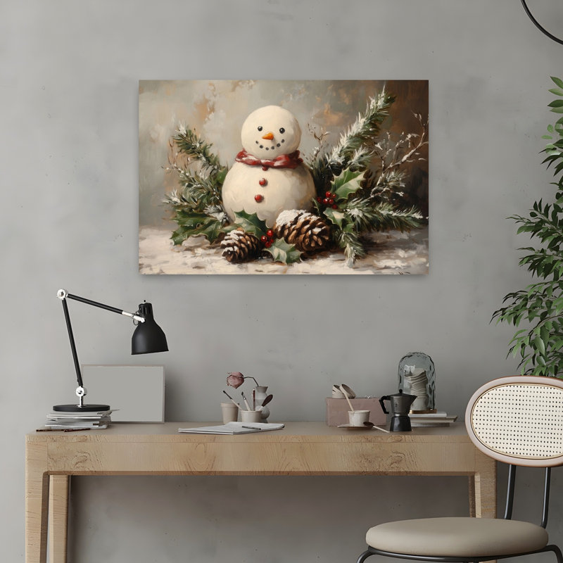 Cozy Winter Snowman Classic, H 16 po x l 24 po