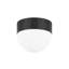 Adams - 2 Light Small Flush Mount - Old Bronze Frame - Opal Matte Shade-688622508-757149221