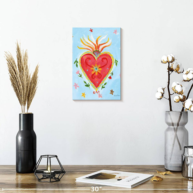 Hardie Frida's Heart I, H 12 po x l 8 po