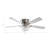 Tangier 48" 5 - Blade Crystal Ceiling Fan Flush Mount with Remote and Light Kit