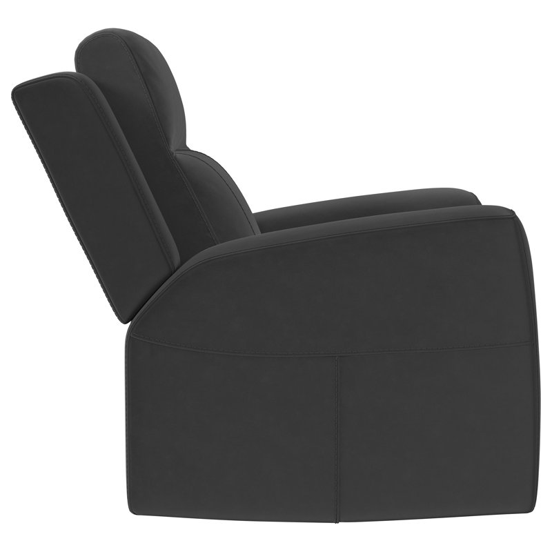 Fauteuil inclinable Kemarah gris anthracite, Gris